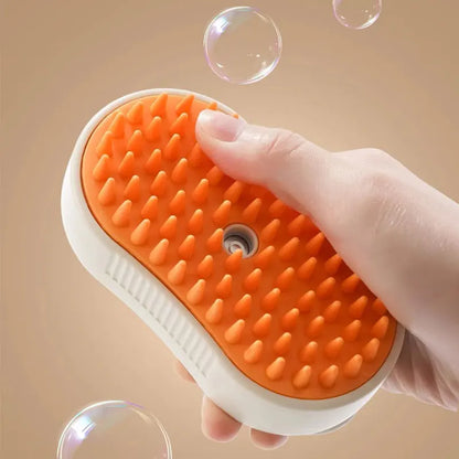 Pet Steam Grooming Brush